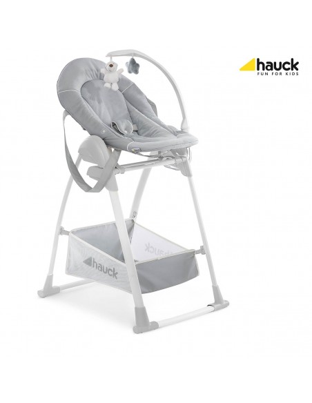 hauck krzesełko 3w1 Sit N Relax Stretch Grey Krzesełka do karmienia