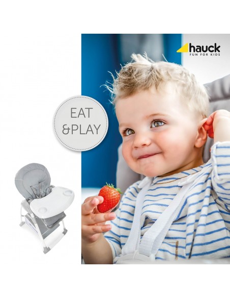 hauck krzesełko 3w1 Sit N Relax Stretch Grey Krzesełka do karmienia