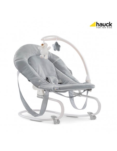 hauck krzesełko 3w1 Sit N Relax Stretch Grey Krzesełka do karmienia