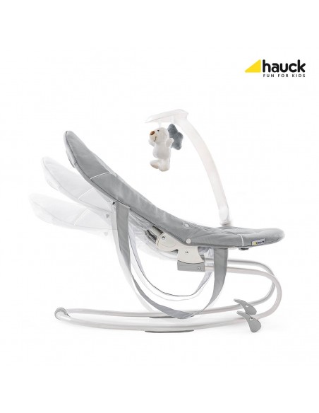 hauck krzesełko 3w1 Sit N Relax Stretch Grey Krzesełka do karmienia