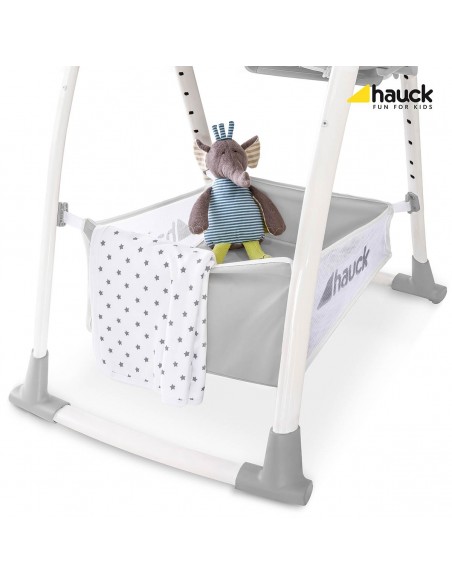 hauck krzesełko 3w1 Sit N Relax Stretch Grey Krzesełka do karmienia