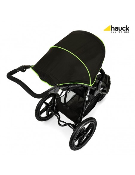hauck wózek Runner black/neon yellow Wózki spacerowe
