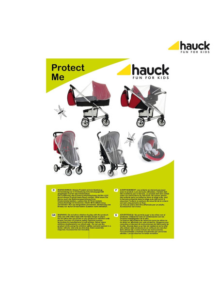 hauck Protect Me White - Moskitiery do wózków