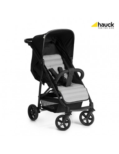 hauck wózek Rapid 4 caviar/silver Wózki spacerowe