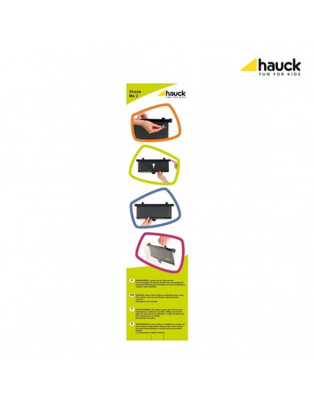 hauck Shade Me 2 Black Roletki i zasłonki