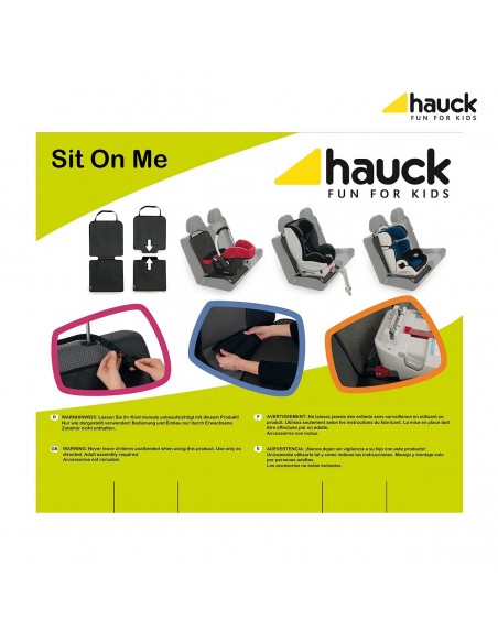 hauck Sit on Me Black Ochraniacze i ogranizery