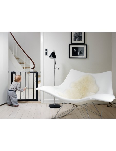 Bramka ochronna Baby Dan PREMIER + 2 rozszerzenia - czarna Bramki zabezpieczające