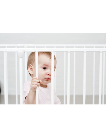 Baby Dan - Bramka ochronna FLEX M, biały Bramki zabezpieczające