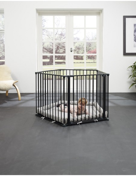 Baby Dan - Kojec Park A Kid, czarny Bramki zabezpieczające