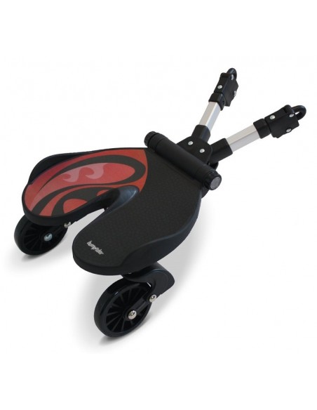 Dostawka do wózka dla starszego dziecka - czarny/czerwony Dostawki do wózków