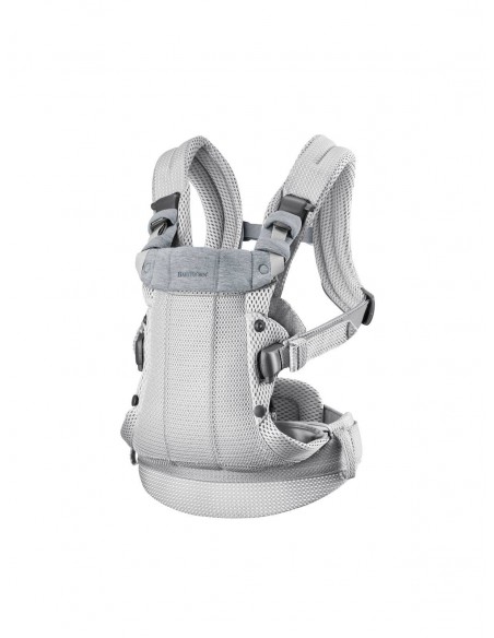 BABYBJORN - nosidełko Harmony 3D Mesh, Srebrny Nosidełka