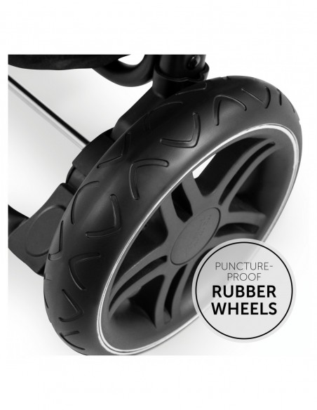 hauck wózek Rapid 4D - Black Wózki spacerowe