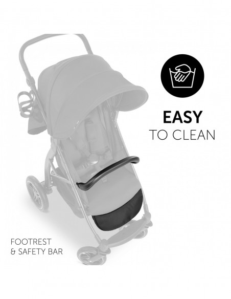 hauck wózek Rapid 4D - Black Wózki spacerowe