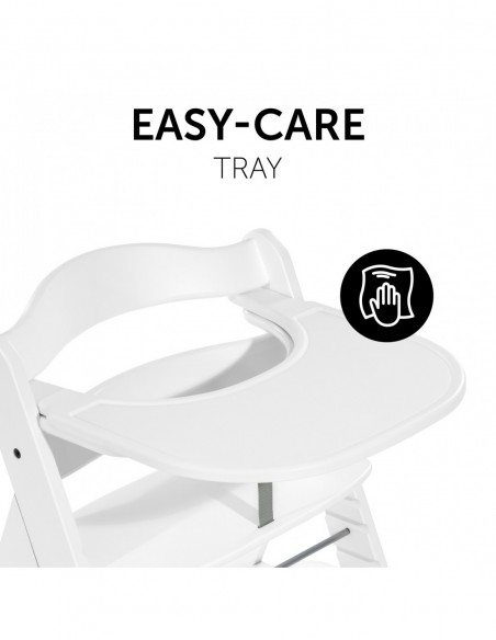 hauck tacka Alpha Click Tray - White Krzesełka do karmienia