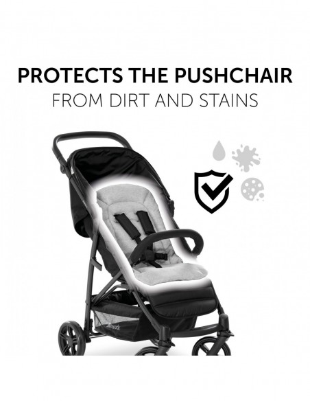 hauck wkładka do wózka - Light Grey Wkładki na siedzisko