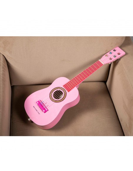 New Classic Toys Gitara różowa Muzyczne