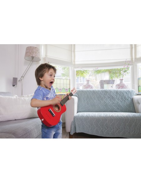New Classic Toys Gitara czerwona Muzyczne