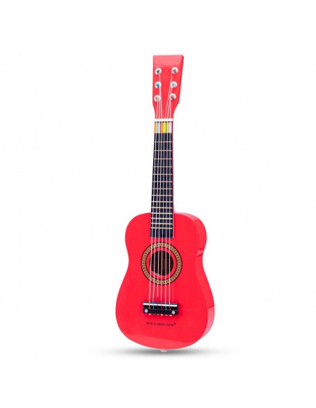 New Classic Toys Gitara czerwona Muzyczne