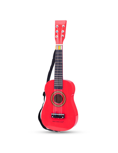 New Classic Toys Gitara czerwona Muzyczne