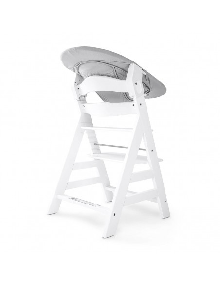 hauck leżaczek 2w1 Alpha stretch grey Krzesełka do karmienia