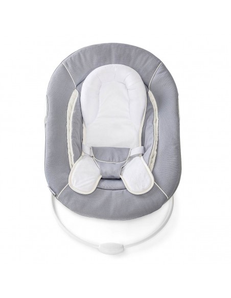 hauck leżaczek 2w1 Alpha stretch grey Krzesełka do karmienia