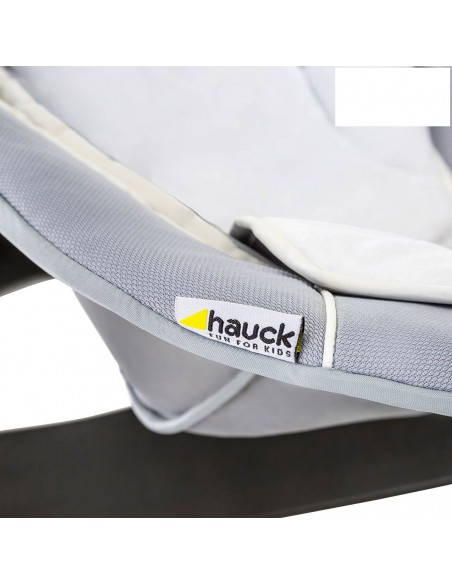 hauck leżaczek 2w1 Alpha stretch grey Krzesełka do karmienia