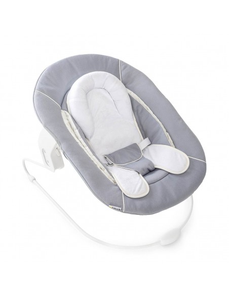 hauck leżaczek 2w1 Alpha stretch grey Krzesełka do karmienia