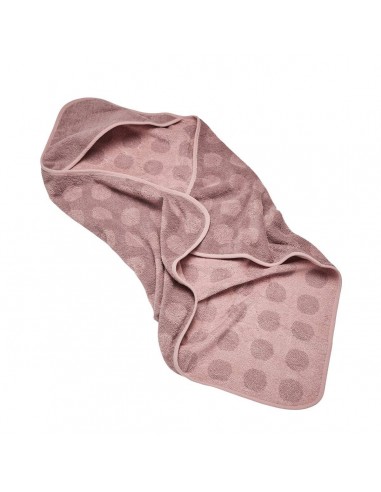LEANDER - ręcznik z kapturem, różowy Ręczniki i okrycia