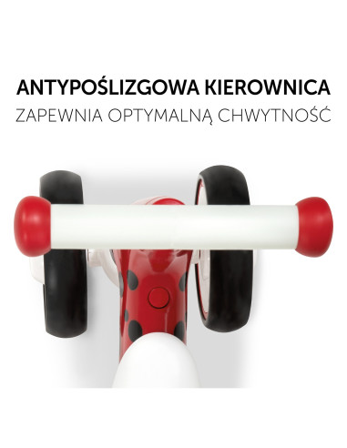 hauck rowerek 1st Ride Three - Ladybug - Red Rowerki biegowe, jeździki