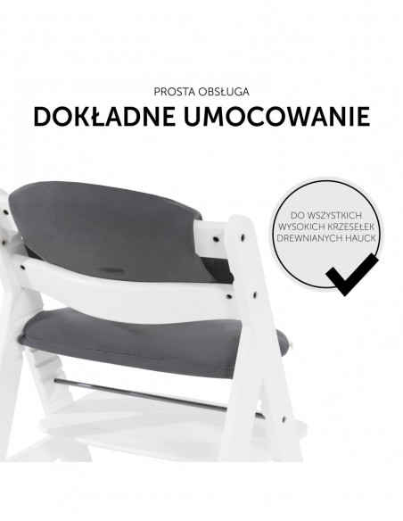 hauck wkładka Alpha\nSelect - Mickey Mouse - Anthracite Krzesełka do karmienia