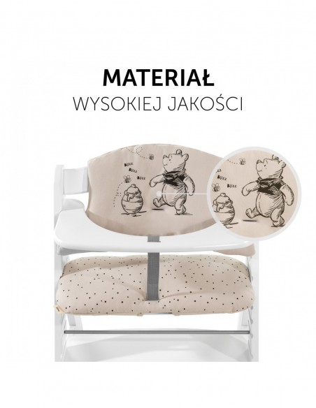 hauck wkładka Alpha \nSelect - Winnie the Pooh - Beige Krzesełka do karmienia