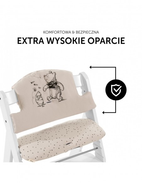 hauck wkładka Alpha \nSelect - Winnie the Pooh - Beige Krzesełka do karmienia