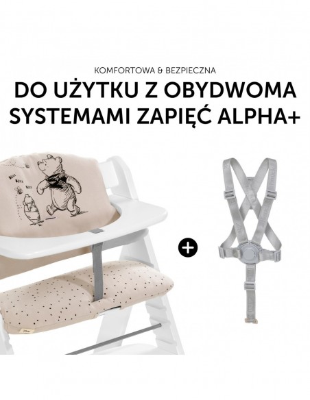 hauck wkładka Alpha \nSelect - Winnie the Pooh - Beige Krzesełka do karmienia