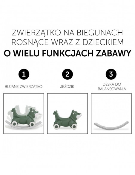 hauck rowerek 1st Rocker - Fox - Green Zabawki