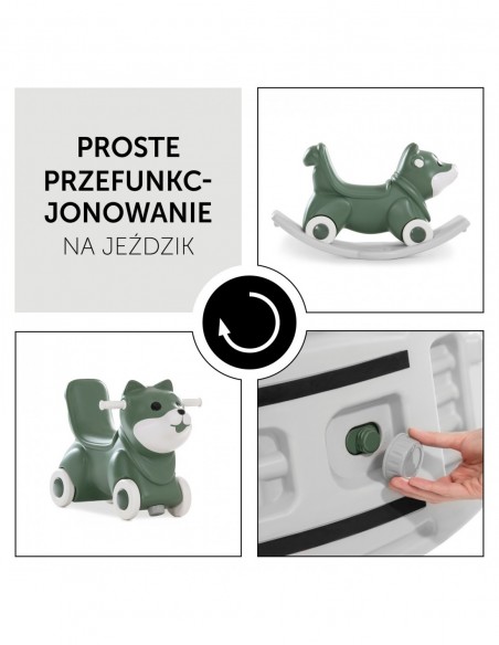 hauck rowerek 1st Rocker - Fox - Green Zabawki