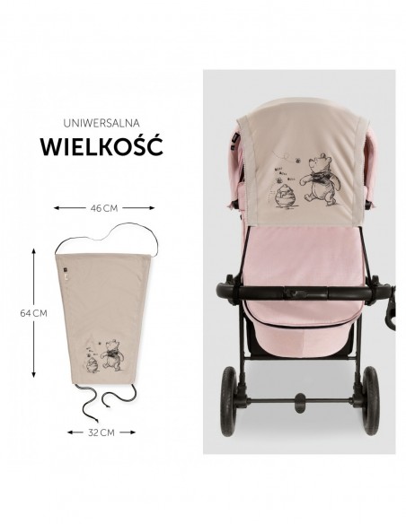 hauck daszek przeciwsłoneczny Sunshade - Winnie the Pooh - Beige Pozostałe