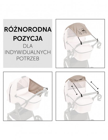 hauck daszek przeciwsłoneczny Sunshade - Winnie the Pooh - Beige Pozostałe