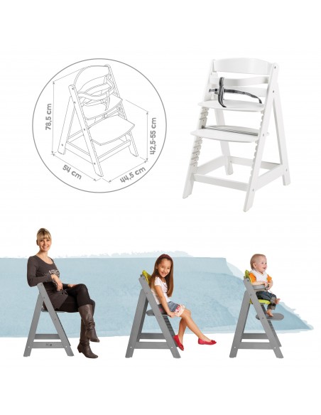roba krzesełko Sit Up Click białe Krzesełka do karmienia
