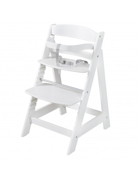 roba krzesełko z leżaczkiem 2w1 Born Up białe/szare Krzesełka do karmienia