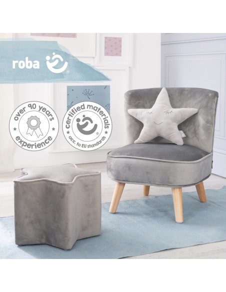 roba poduszka gwiazdka roba style szara Pozostałe