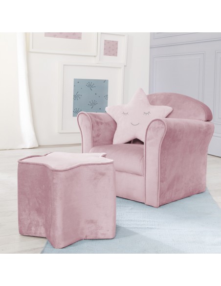 roba fotel dziecięcy Lil Sofa różowy Pozostałe