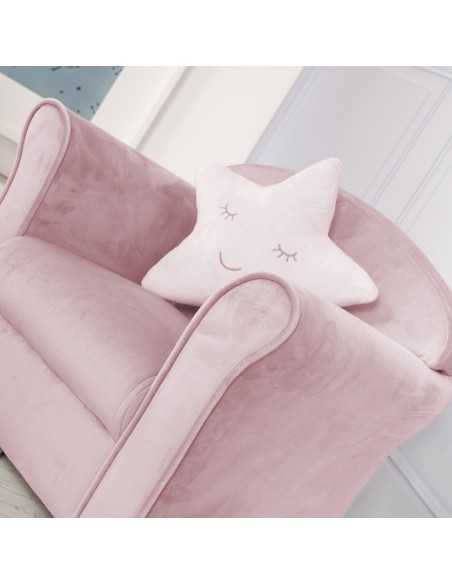 roba fotel dziecięcy Lil Sofa różowy Pozostałe