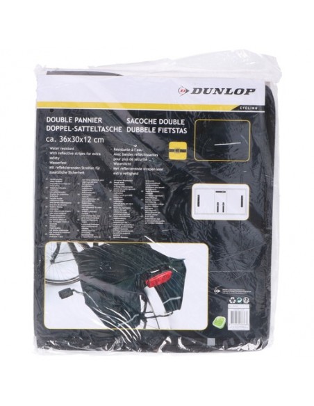 Dunlop torba rowerowa podwójna na bagażnik 26l Akcesoria rowerowe