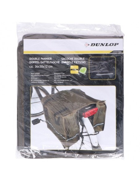 Dunlop torba rowerowa podwójna na bagażnik 26l Akcesoria rowerowe