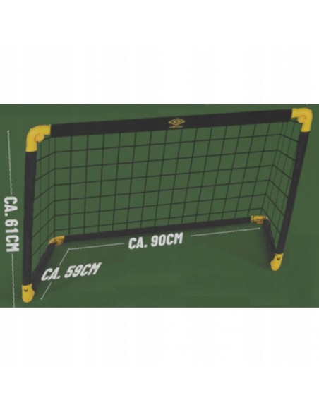 Umbro bramka do piłki nożnej 90x59x61cm Zestawy do siatkówki, badmintona, piłki nożnej