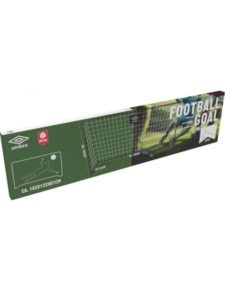 Umbro bramka do piłki nożnej 182x122x61cm Zestawy do siatkówki, badmintona, piłki nożnej