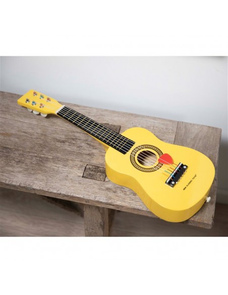 New Classic Toys Gitara żółta Muzyczne