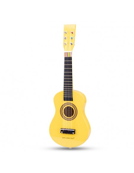 New Classic Toys Gitara żółta Muzyczne