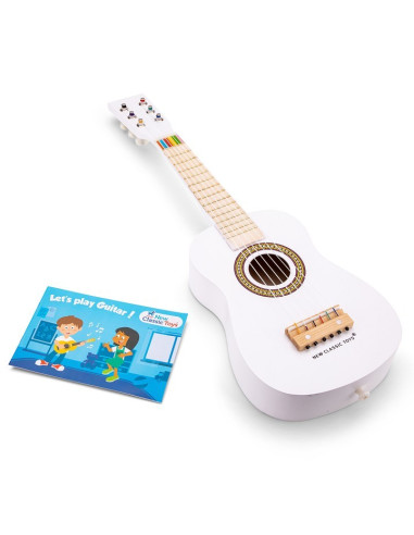 New Classic Toys Gitara biała Muzyczne