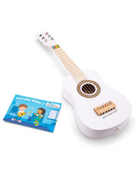 New Classic Toys Gitara biała Muzyczne